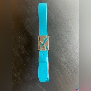 Women’s Wide Leather Puma Belt (L)